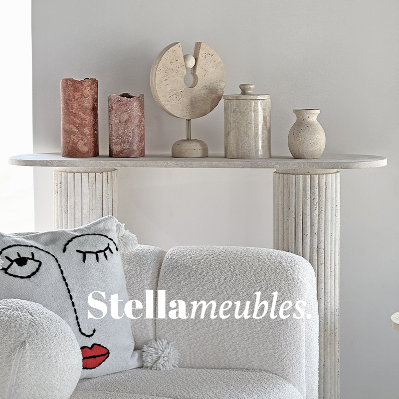 Le mobilier haut de gamme au naturel quand le travertin et le bois redefinissent le design